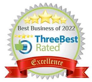 Three Best Rated - Best Business of 2017, 2019 & 2021